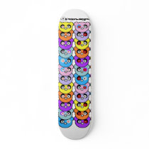 pandepik red eyes skateboards by smackeyfill pandepik red eyes skateboards