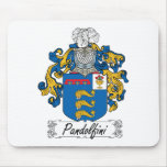 Pandolfini Family Crest Mouse Mats