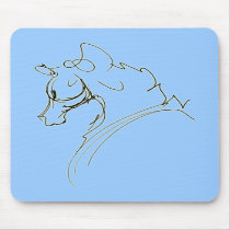 "Pandora" ~ Mousepad by ColtsCanines "Pandora" ~ Mousepad