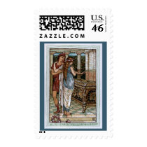 Pandora wonders at the Box postage