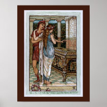 Pandora wonders at the Box Poster