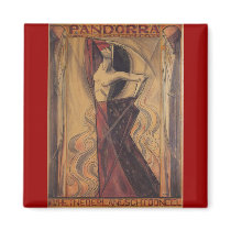 PANDORRA "Arthur Van Schendel" 1919 Refrigerator Magnets