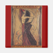 PANDORRA "Arthur Van Schendel" 1919 Refrigerator Magnets