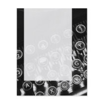 Panel 0113 - Vintage Typewriter Flyers