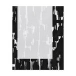 Panel 060 - Abstract in Black Flyer Design