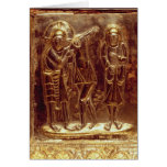 Panel from a reliquary cards