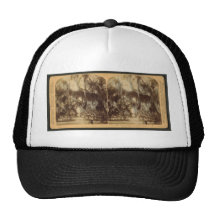 Pañerías plateadas del gorra de Daytona