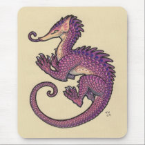 Pangolin dragon mousepad