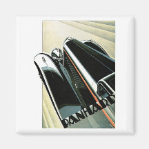 Panhard Automobile Vintage Magnet