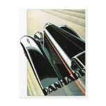 Panhard Automobile Vintage postcards