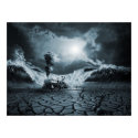 Panic Attack or Anxiety PTSD, surreal poster print