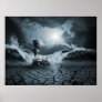 Panic Attack or Anxiety PTSD, surreal poster print