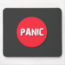 Panic Button mousepads