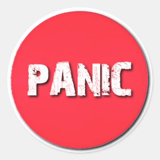 Panic Button Stickers 