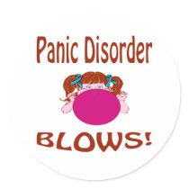 Panic Disorder Sticker