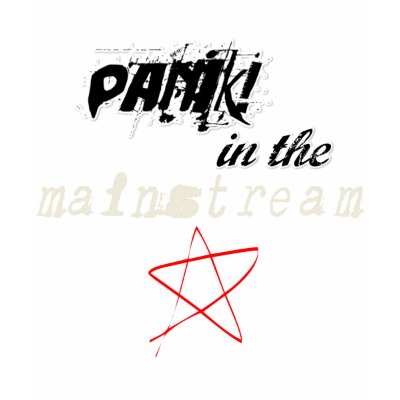Panik in the Mainstream Tshirt by RetroAction