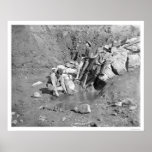 Panning for Gold Alaska 1902 Posters