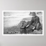 Panning for Gold Alaska 1907 Poster