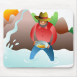 Panning For Gold Mouse Mat