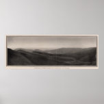 Panorama from Twin Peaks west to the sea Print