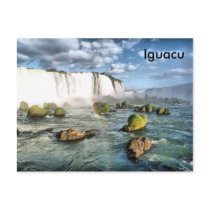 Panorama Iguacu falls postcards by leksele Panorama Iguacu falls postcards