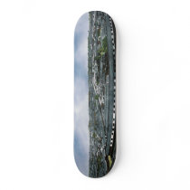 Panorama of Edo Now Tokyo Showing Daimyo Residence Skateboard