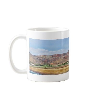 Panorama of Portman, Spain Coffee Mugs by Squealia