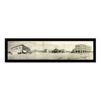 Panoramic Glendale CA Photo 1913 posters