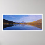 Panoramic Lake & Mountains Landscape posters