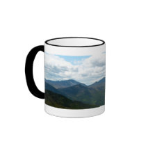 Panoramic Mountain View Bookmark mugs by MyBookmarks Panoramic Mountain View Bookmark mugs