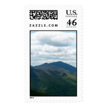 Panoramic Mountain View Bookmark Postage Stamp