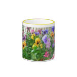 Panoramic Pansies Mug
