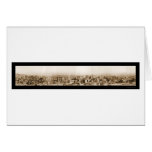 Panoramic San Francisco Photo 1910 Greeting Cards