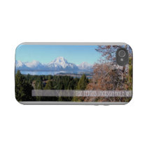 Panoramic tetons iphone case tough iphone 4 covers