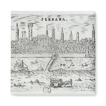 Panoramic view of Ferrara Refrigerator Magnets