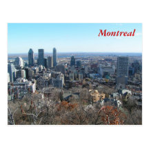 Panoramic view of Montreal Postcards