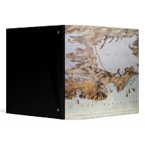 Panoramic view of the Sea of Azof 3 Ring Binder