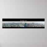 Panoramic View of Tokyo Print