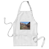 Panoramic View of Zion Canyon from The Watchman aprons by Nature_Explorer Panoramic View of Zion Canyon from The Watchman aprons