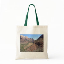 Panoramic View of Zion Canyon from The Watchman bags by Nature_Explorer Panoramic View of Zion Canyon from The Watchman bags