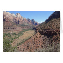 Panoramic View of Zion Canyon from The Watchman Cards