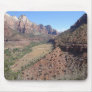Panoramic View of Zion Canyon from The Watchman Mouse Mat