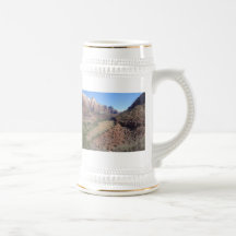 Panoramic View of Zion Canyon from The Watchman Coffee Mugs