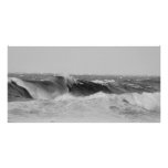 Panoramic Waves Photo Greeting Card
