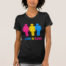 Pansexual Love T Shirts