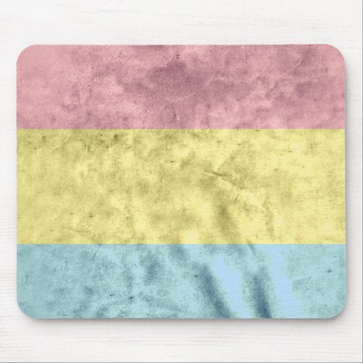Pansexual Pride Flag Mousepad