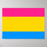 Pansexual Pride Flag Print