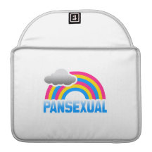 PANSEXUAL RAINBOW MacBook PRO SLEEVES