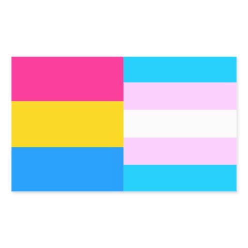 Pansexualtrans Pride Flags Sticker Zazzle Trneding Top 9305