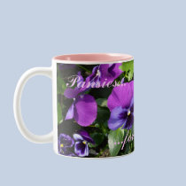 Pansey Mug by MadLizzy Pansey Mug
